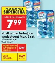 Kostka fala farbująca wodę Agent Max, 3 szt.