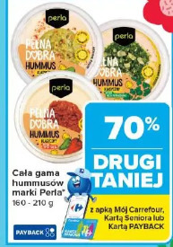Cała gama hummusów marki PERLA