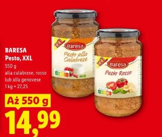 Baresa Pesto, XXL