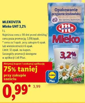 Mleko UHT 3,2 %