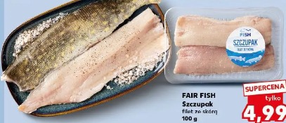 FAIR FISH Szczupak filet ze skórą