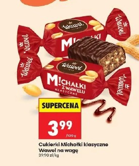 Cukierki Michałki klasyczne Wawel na wagę