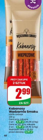 Kabanosy Wędzarnia Smaku