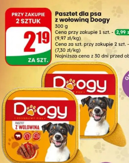 Pasztet dla psa z wołowiną Doogy