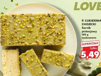 P. Cukiernia Chojecki Sernik pistacjowy