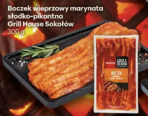 Boczek wieprzowy marynata słodko-pikantna Grill House Sokołów