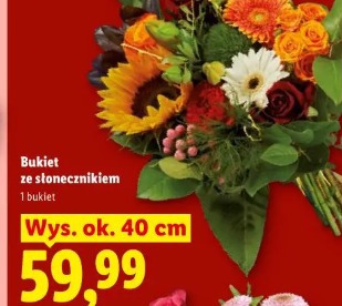 Bukiet ze słonecznikiem