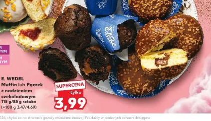 E. Wedel Muffin lub Pączek z nadzieniem czekoladowym