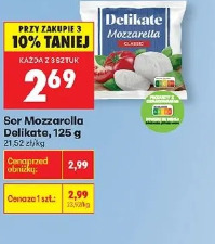 Ser Mozzarella Delikate
