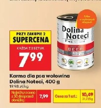 Dolina Noteci karma dla psa wołowina