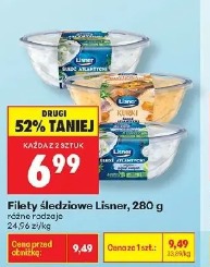 Filety śledziowe Lisner