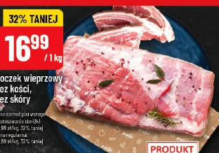 Boczek wieprzowy bez kości, bez skóry