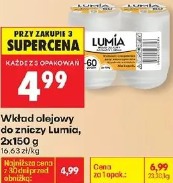 Wkład olejowy do zniczy Lumia, 2x150 g
