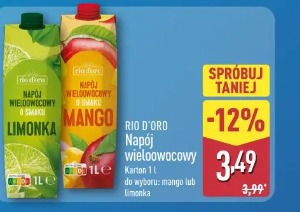Rio d'Oro Napój wieloowocowy limonka
