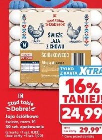 Stad takie dobre! Jaja ściółkowe świeże, rozmiar M