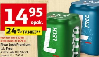 Piwo Lech Premium lub Free