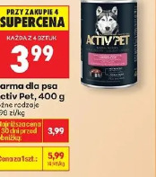 Karma dla psa Activ Pet, 400 g