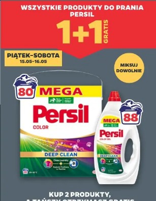 Wszystkie produkty do prania Persil