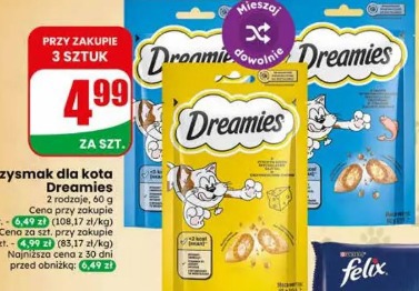Przysmak dla kota Dreamies
