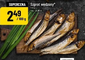 Szprot wędzony