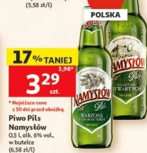Piwo Pils Namysłów