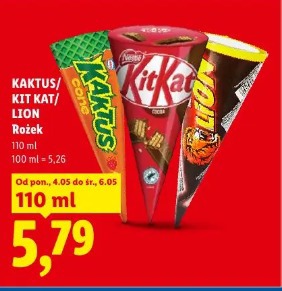 Kaktus/Kit Kat/Lion Rożek