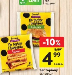 Ser topiony Serenada plastry