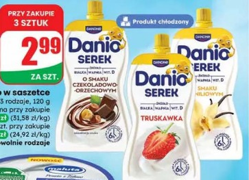 Serek Danio w saszetce