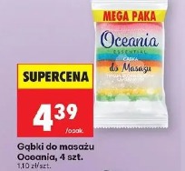 Gąbki do masażu Oceania