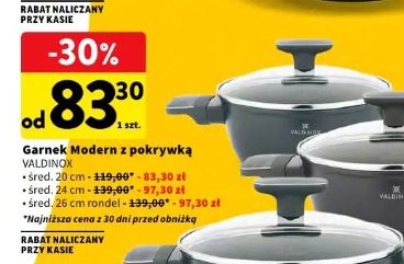 Garnek Modern z pokrywką VALDINOX