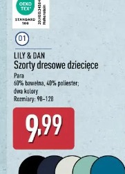 Szorty dresowe dziecięce LILY & DAN