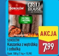 Sokołów Kaszanka z wątróbką i cebulką