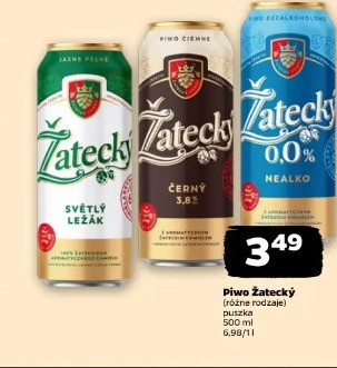 Piwo Żatecky 0,0% Nealko