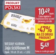 Wesoły Kurnik Jaja ściółkowe M