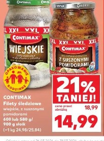 Contimax Filety śledziowe wiejskie, z suszonymi pomidorami