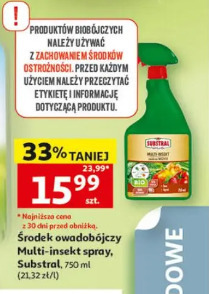 Środek owadobójczy Multi-insekt spray, Substral