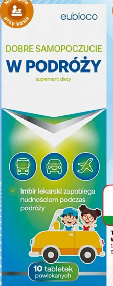Eubioco tabletki w podróży