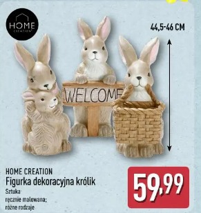 Home Creation Figurka dekoracyjna królik