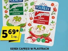 Serek Capresi w plastrach