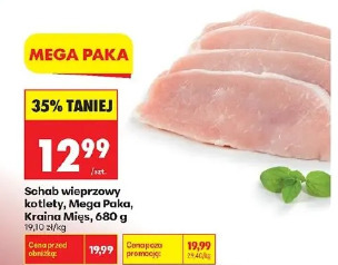 Schab wieprzowy kotlety Mega Paka Kraina Mięs