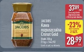 Jacobs Kawa rozpuszczalna Cronat Gold