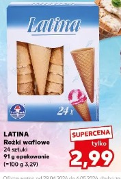 Latina Rożki waflowe