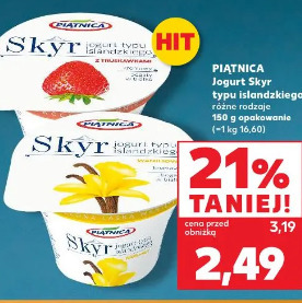 Piątnica Jogurt Skyr typu islandzkiego
