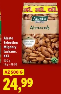 Alesto Selection Migdały łuskane, XXL