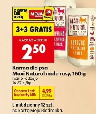 Maxi Natural karma dla psa małe rasy