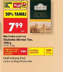 Herbata czarna liściasta Ahmad Tea