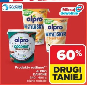Produkty roślinne Alpro Danone