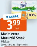 Masło extra Mazurski Smak Mlekpol