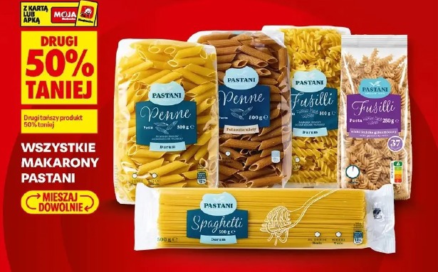 Wszystkie makarony Pastani