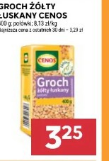 Groch żółty łuskany Cenos